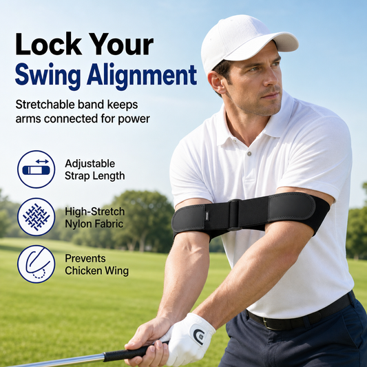 Bracelet pour le swing de golf - Entraîneur de connexion du bra