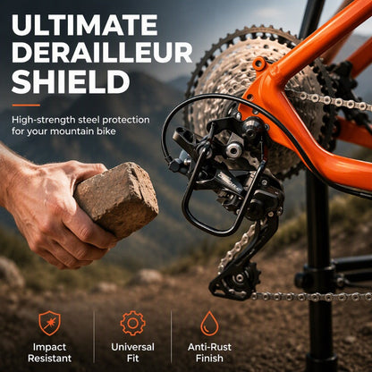 🛡️ 50% DE RÉDUCTION! 🚲 Protège-dérailleur – Acier massif & installation rapide ✨