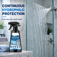 Spray pour vitres de douche à séchage rapide avec serviett