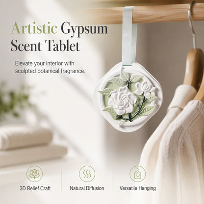 Tablette parfumée en plâtre à suspendre, longue durée