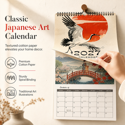 Calendrier mural à accrocher, pour la maison et le bureau