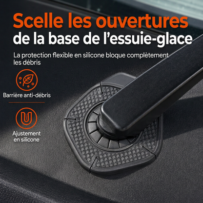 🎁✨ Cache-poussière pour trou de bras d'essuie-glace de pare-brise de voiture