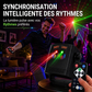 🔥-50% DE RÉDUCTION✨Lumière laser de soirée rechargeable🔋Avec télécommande, effets lumineux pour fêtes et soirées