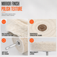 📢 Nouveauté ! -50 % !! ⚙️ Roue de polissage en flanelle de coton blanc, pour un éclat miroir sur les bijoux, l’argent et les métaux