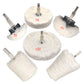 📢 Nouveauté ! -50 % !! ⚙️ Roue de polissage en flanelle de coton blanc, pour un éclat miroir sur les bijoux, l’argent et les métaux