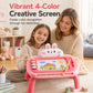 Tableau de dessin magnétique pour enfant – écran 4 couleurs et pieds amovibles