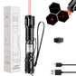 Lampe torche laser portable rechargeable rouge et verte