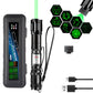Lampe torche laser portable rechargeable rouge et verte