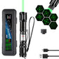 Lampe torche laser portable rechargeable rouge et verte