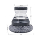 🧼✨ Brosse à Vaisselle Distributrice de Savon | Réservoir Intégré, Têtes Anti-Rayures & Dégraissage Facile