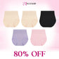 Culotte Gainante Taille Haute Anti-Fuite - Effet Ventre Plat et Push-Up
