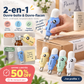 🐊 Un petit crocodile aux multiples usages ! Ouvre-boîtes et décapsuleur 2-en-1 | Pour ouvrir les boîtes, les bouteilles et les flacons de sirop | Rangement magnétique. Portable, mignon et indispensable à la maison
