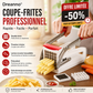 🔥PROMOTION EXCEPTIONNELLE : 50 % DE RÉDUCTION - 🌞Coupe-pommes de terre en acier inoxydable pour frite